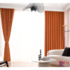 Rèm Vải Màu Cam Hoàng Hôn Sunset Orange 05