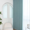 Rèm Màu Bạc Hà Tươi Kết Hợp Xanh Da Trời 03