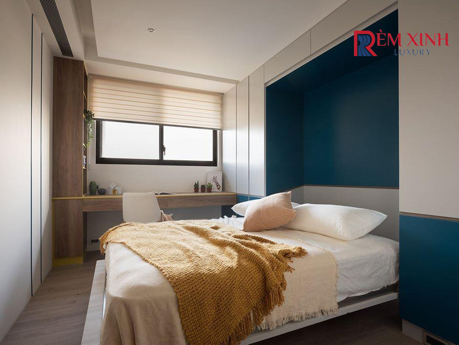 Rèm Cầu Vồng phòng ngủ